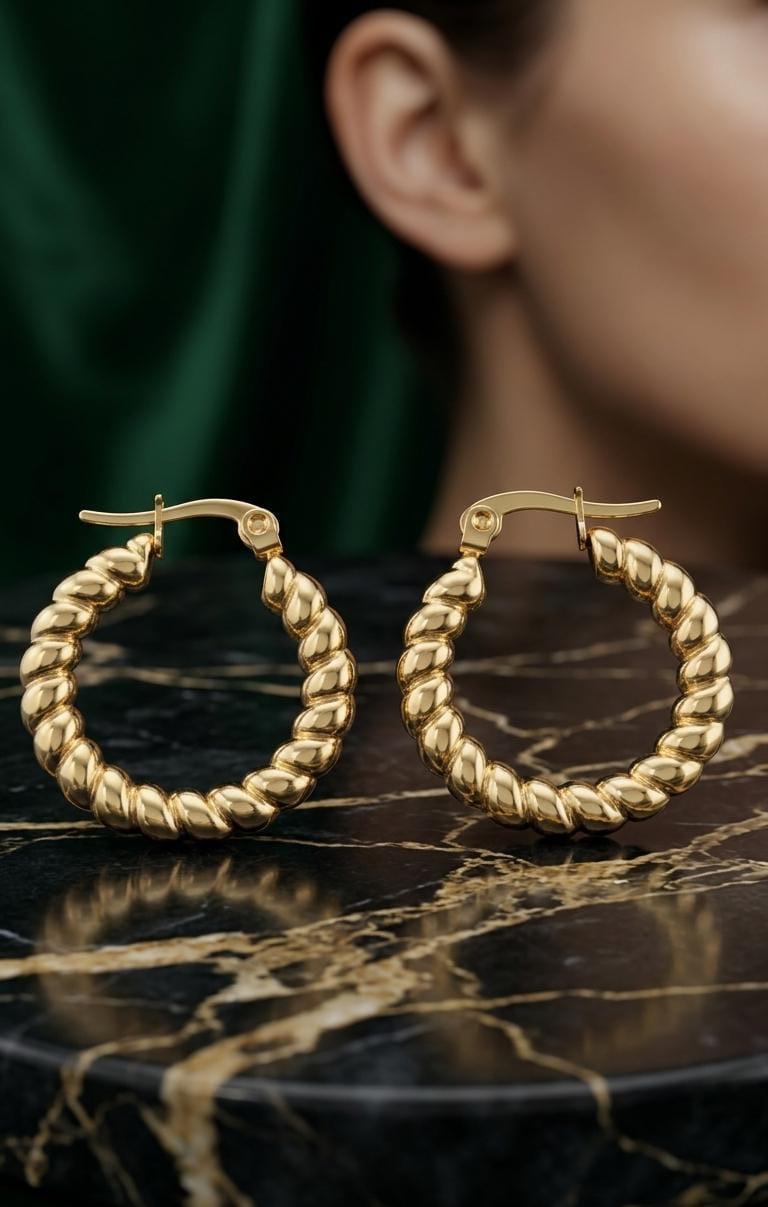Elegant Hoop Earrings
