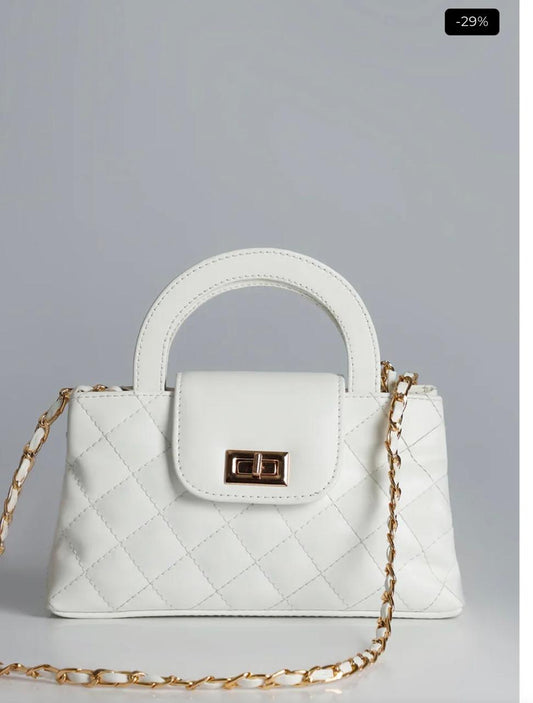 White Cross Body Bag