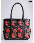 Floral Print Tote Bag