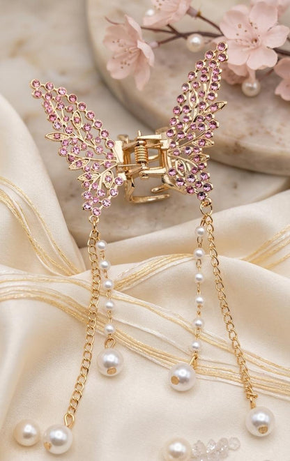 Elegant Fancy Butterfly Hair Catcher Clip
