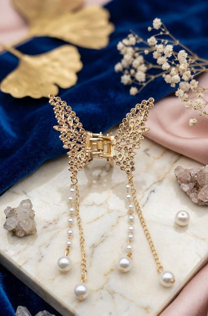 Elegant Fancy Butterfly Hair Catcher Clip