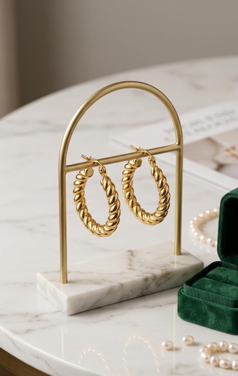 Elegant Hoop Earrings