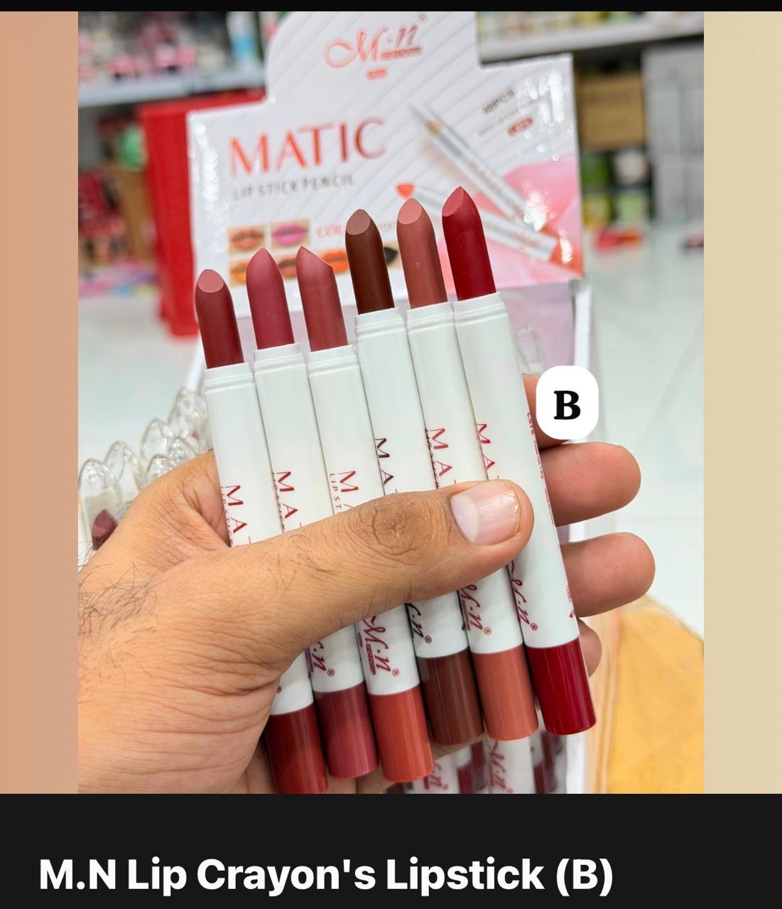 M.N Crayon Lipsticks