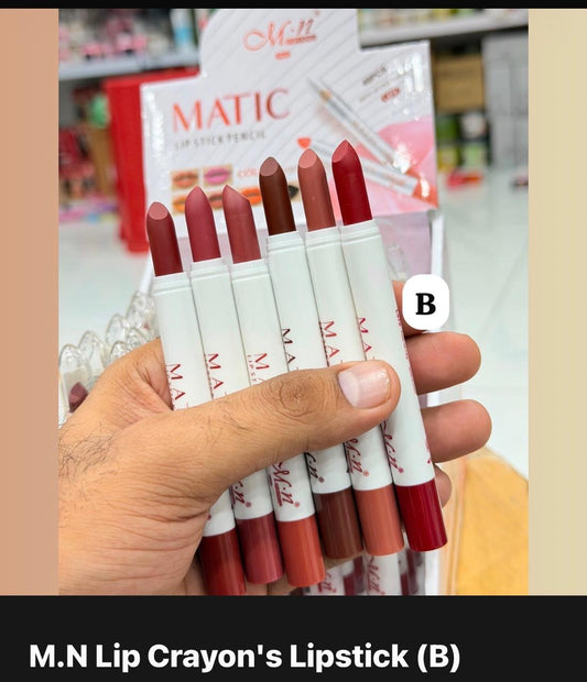 M.N Crayon Lipsticks