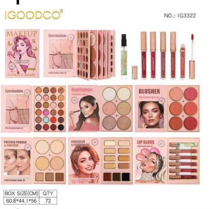 IGOODCO All-in-One Makeup Book Palette