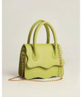 Lime Green Mini Top Handle Bag